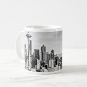 Seattle-Skyline Kaffeetasse (Vorderseite Links)