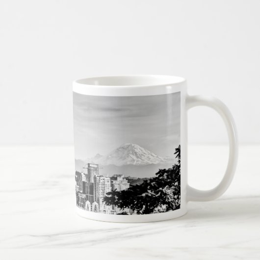 Seattle-Skyline Kaffeetasse (Rechts)