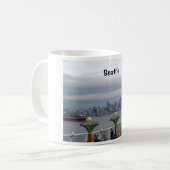 Seattle Skyline Kaffeetasse (Vorderseite Links)