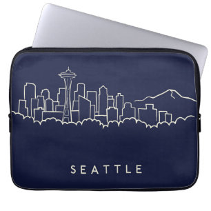 Seattle-Skyline Laptopschutzhülle