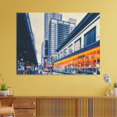 Seattle Skyline Leinwanddruck (Insitu (Wohnzimmer))