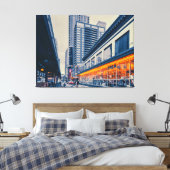 Seattle Skyline Leinwanddruck (Insitu (Schlafzimmer))