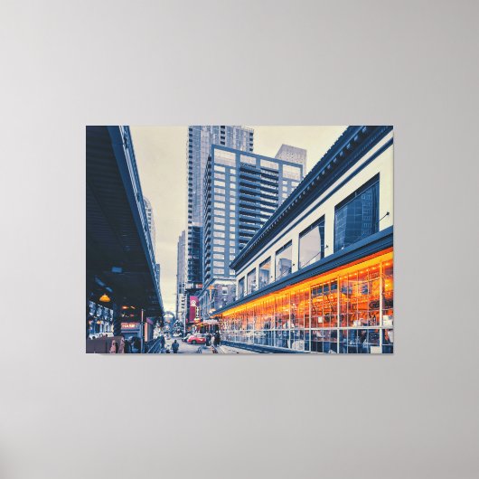 Seattle Skyline Leinwanddruck (Vorderseite)