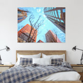 Seattle Skyline Leinwanddruck (Insitu (Schlafzimmer))