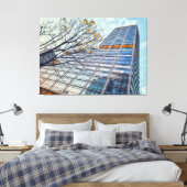 Seattle Skyline Leinwanddruck (Insitu (Schlafzimmer))