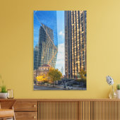 Seattle Skyline Leinwanddruck (Insitu (Wohnzimmer))