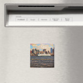 Seattle Skyline Magnet (In Situ (Geschirrspüler))