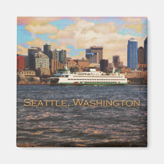 Seattle Skyline Magnet