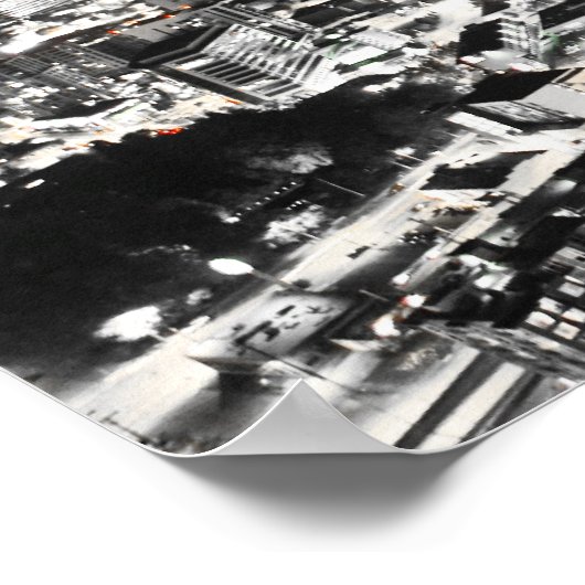 Seattle Skyline Poster (Ecke)