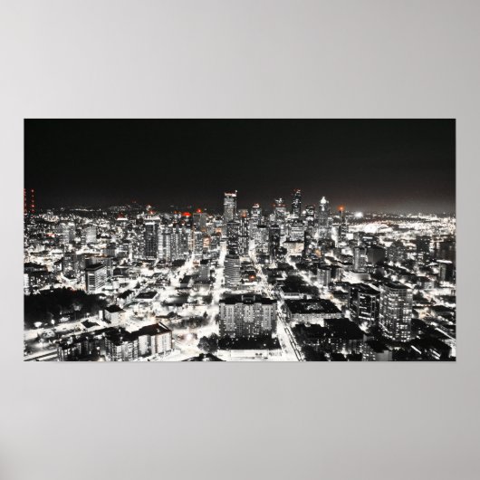 Seattle Skyline Poster (Vorne)