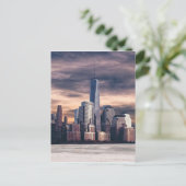 Seattle Skyline Postkarte (Stehend Vorderseite)