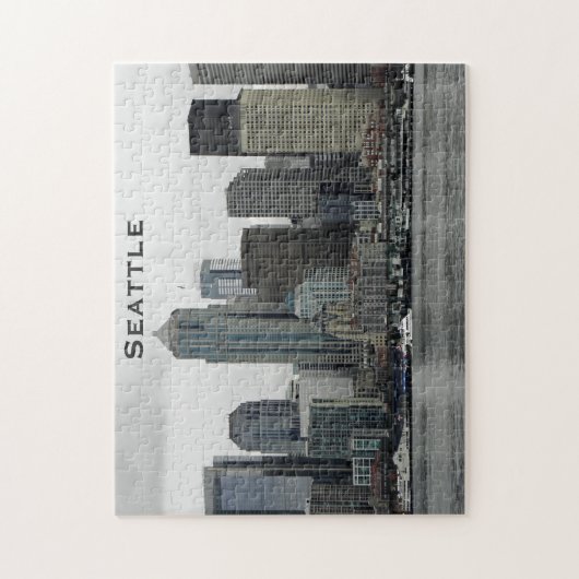 Seattle-Skyline Puzzle (Vertikal)