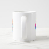 Seattle Skyline Stroke Jumbo-Tasse (Rückseite)