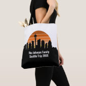 Seattle Skyline Sunset Trip Halten Sie Personalisi Tasche (Von Nahem)