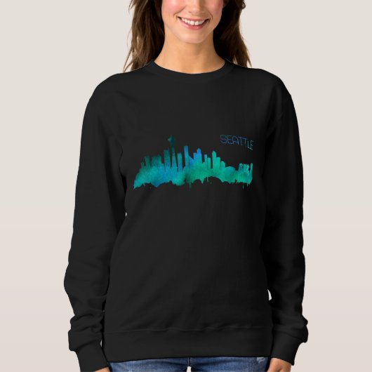 Seattle Skyline Sweatshirt (Vorderseite)