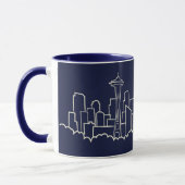 Seattle-Skyline Tasse (Links)
