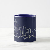 Seattle-Skyline Tasse (Zentrum)