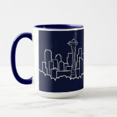 Seattle-Skyline Tasse (Links)
