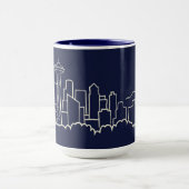 Seattle-Skyline Tasse (Zentrum)