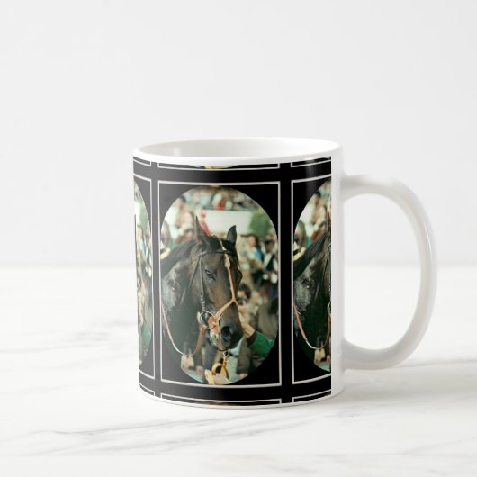 Seattle Slew Thoroughbred 1978 Kaffeetasse (Rechts)