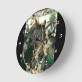 Seattle Slew Thoroughbred 1978 Runde Wanduhr (Winkel)