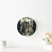 Seattle Slew Thoroughbred 1978 Runde Wanduhr (Zuhause)