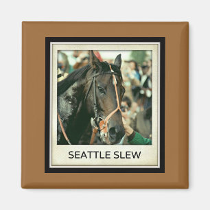 Seattle Slew Vollblut 1978 Magnet