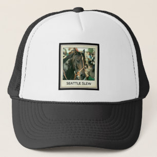 Seattle Slew Vollblut 1978 Truckerkappe
