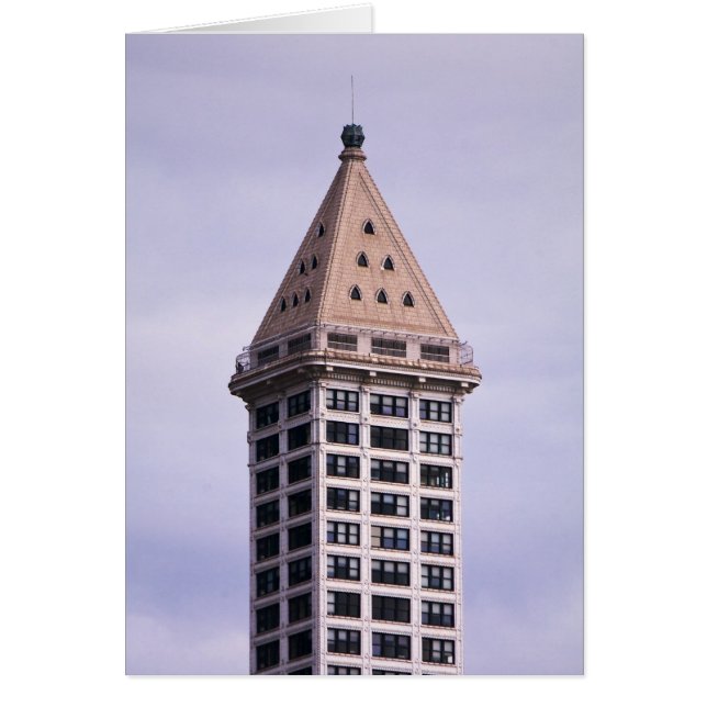 Seattle Smith Tower Blank Card (Vorne)
