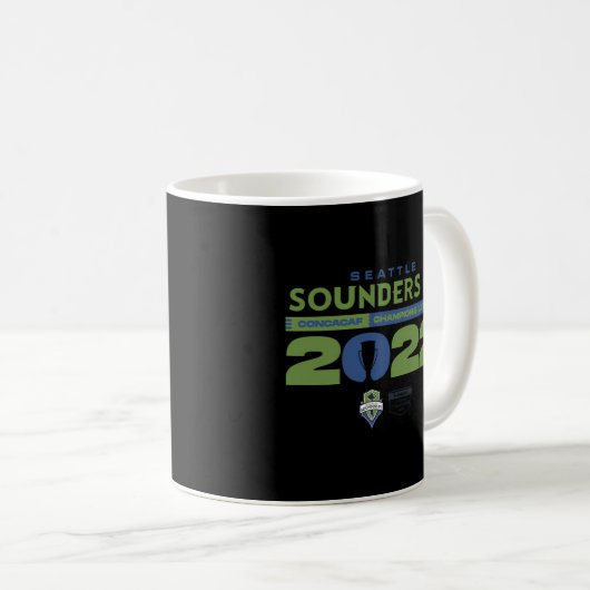 Seattle Sounders Concacaf Champions League Kaffeetasse (VorderseiteRechts)