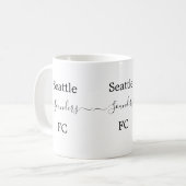 Seattle Sounders FC Kaffeetasse (Vorderseite Links)
