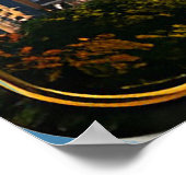 Seattle Space Needle und Mount Rainier Poster (Ecke)