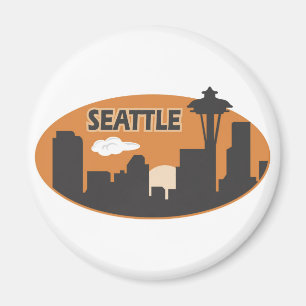 Seattle-Stadt Magnet