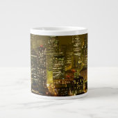 Seattle-Stadtansicht Jumbo-Tasse (Vorderseite)