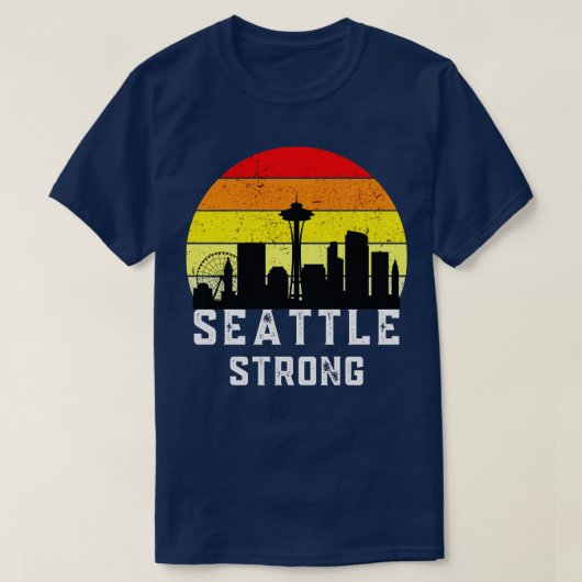 Seattle Strong T-Shirt (Design vorne)