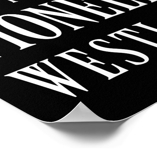 Seattle Subway Sign Poster (Ecke)