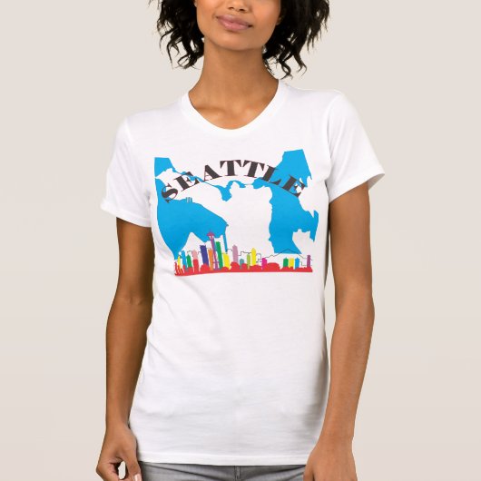 Seattle T-Shirt (Vorderseite)