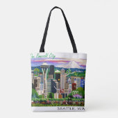 Seattle-Taschen-Spaß! Tasche (Rückseite)