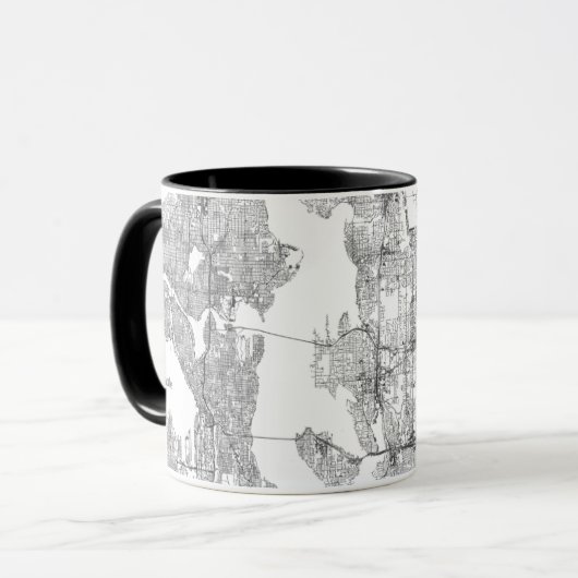 Seattle-Tasse Tasse (Vorderseite Links)