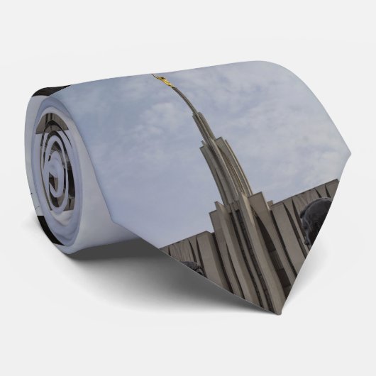 Seattle-Tempel Krawatte (Gerollt)