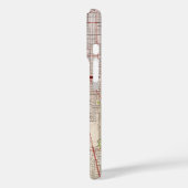 Seattle Topographic City Map Case-Mate iPhone Hülle (Rückseite / Links)