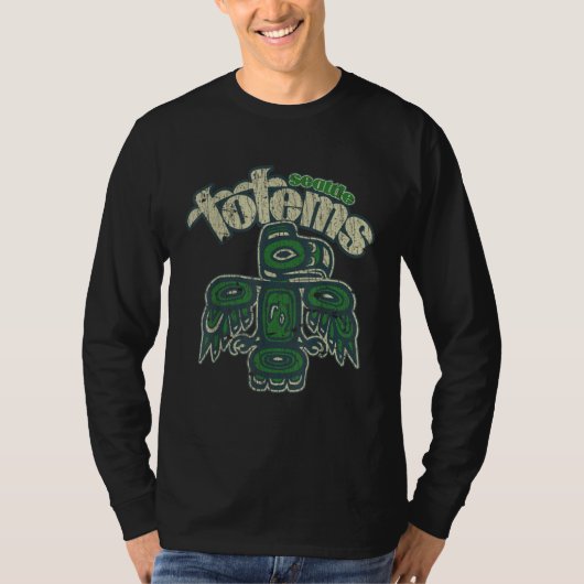 Seattle Totems Hockey 1958 T-Shirt (Vorderseite)