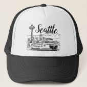 Seattle Trucker Hat Truckerkappe (Vorderseite)