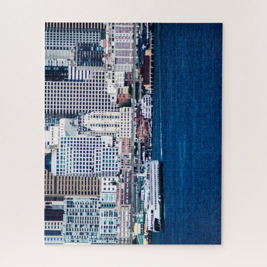 Seattle-Ufergegend - groß Puzzle (Vertikal)