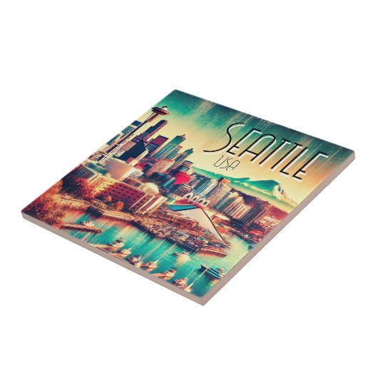Seattle, USA Fliese (Seite)