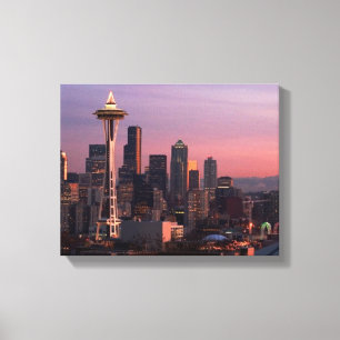 Seattle von Kerry-Park Leinwanddruck