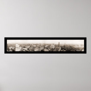 Seattle WA aus Hotel Foto 1929 Poster