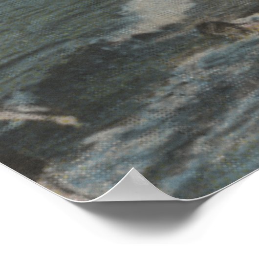 Seattle, WA - Boardwalk in Alki Point Poster (Ecke)