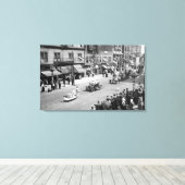 Seattle, WA Forth Jul Parade on Seneca Leinwanddruck (Insitu (Holzboden))