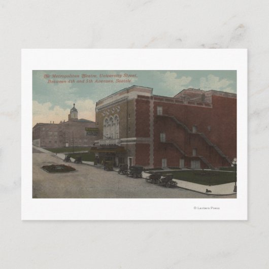 Seattle, WA - Metropolitan Postkarte (Vorderseite)